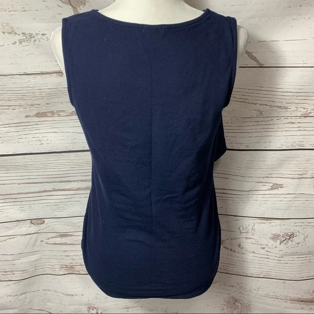 J.Crew Tiered Sleeveless Shell Top